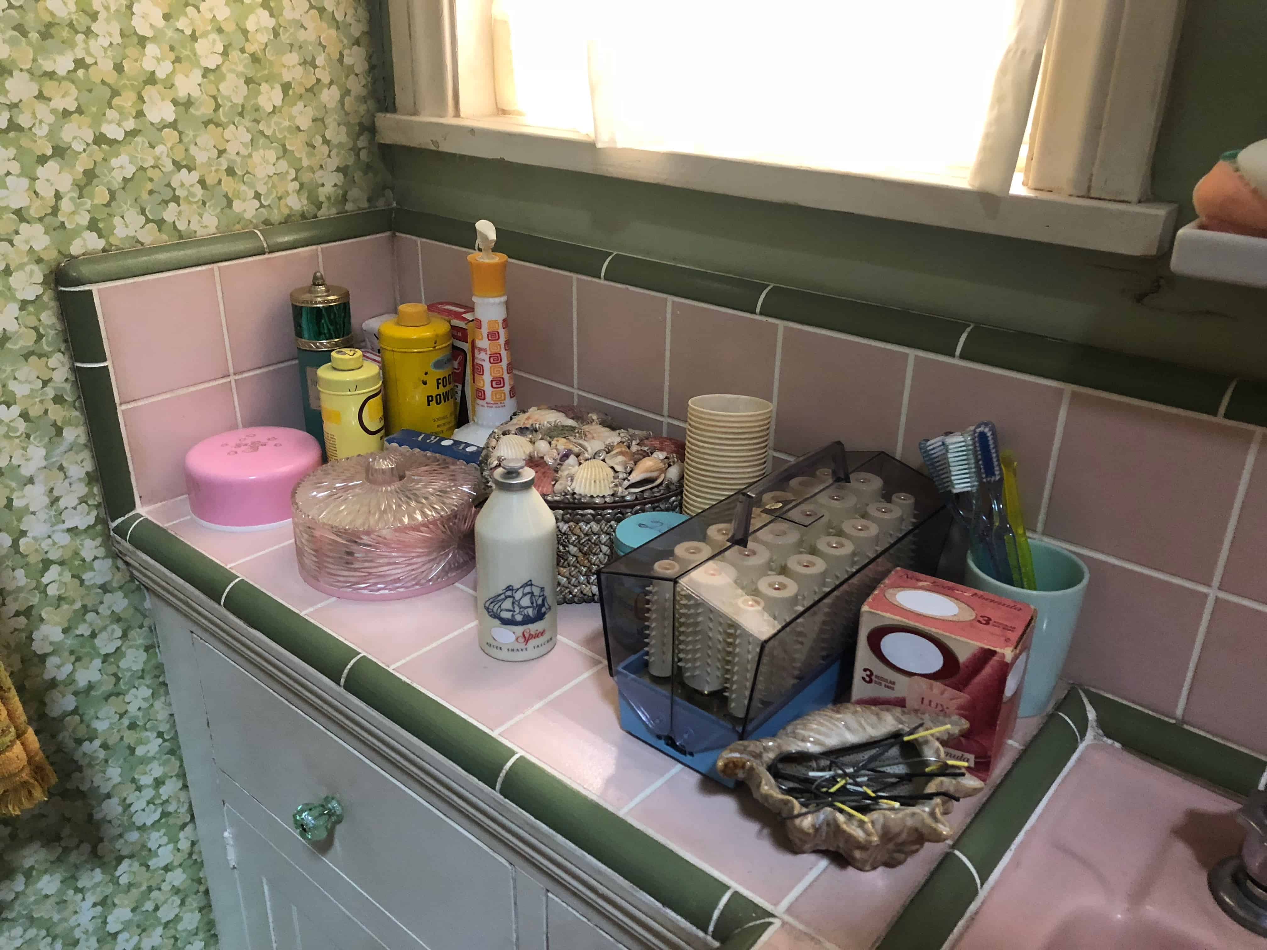 A kitchen with a sink and a window