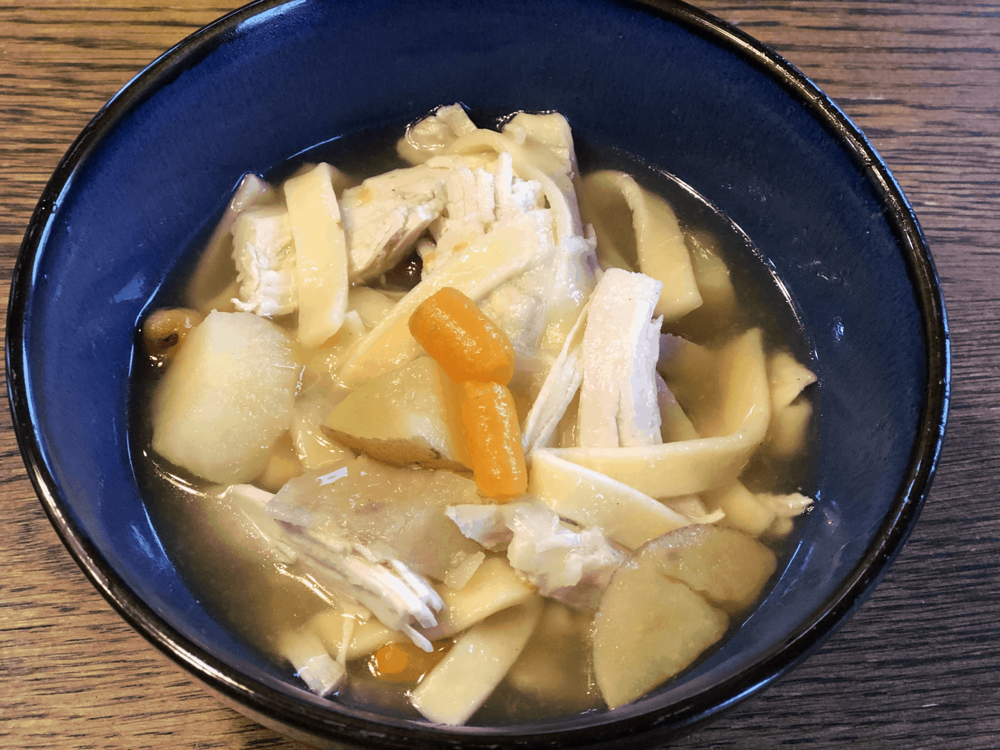 A bowl of food on a plate, with Recipes