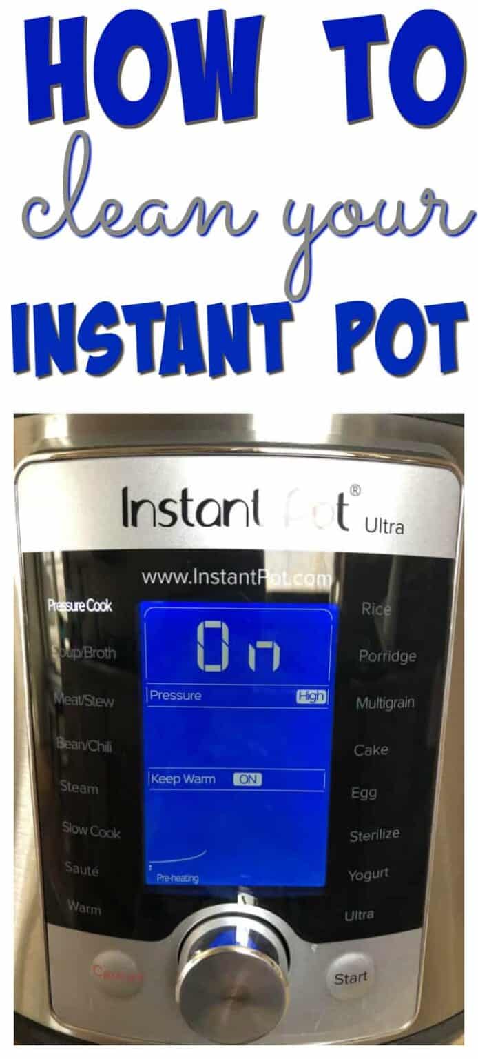 how to clean an instant pot A Sparkle of Genius