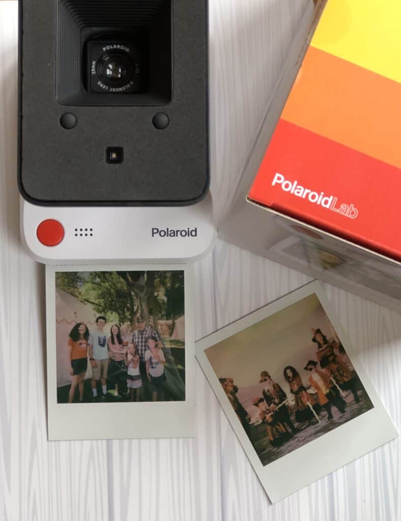 Close of image of photo printer