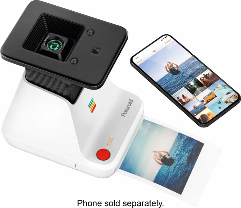 Close of image of photo printer