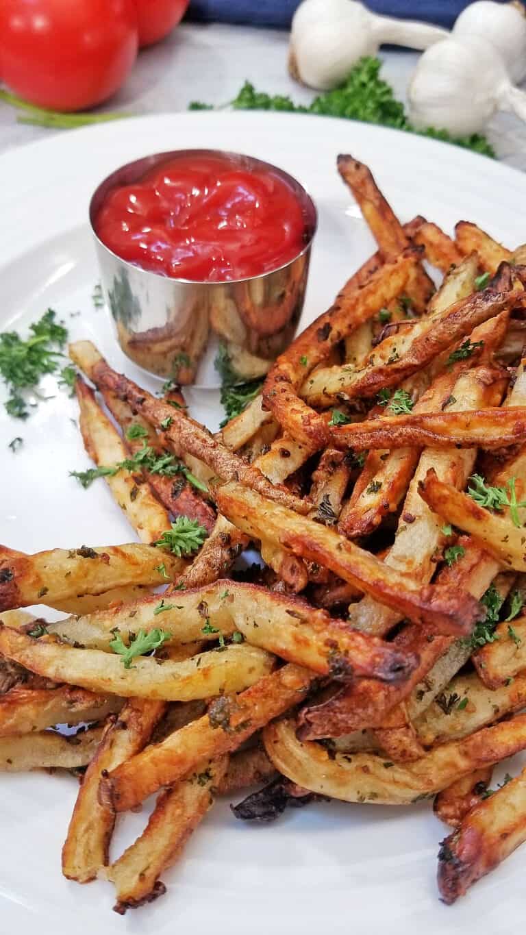 Easy Air Fryer Garlic Fries Recipe A Sparkle of Genius