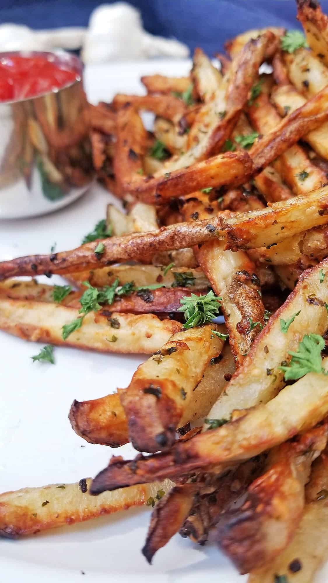 Easy Air Fryer Garlic Fries Recipe A Sparkle of Genius