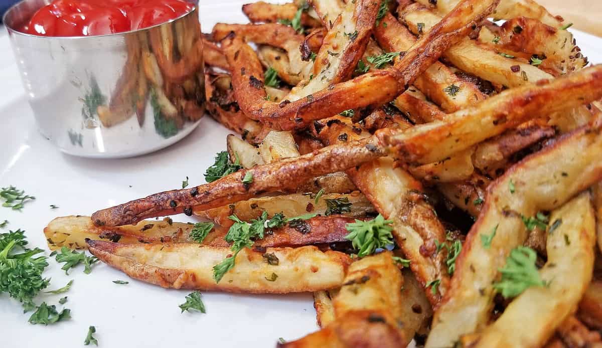Easy Air Fryer Garlic Fries Recipe A Sparkle of Genius