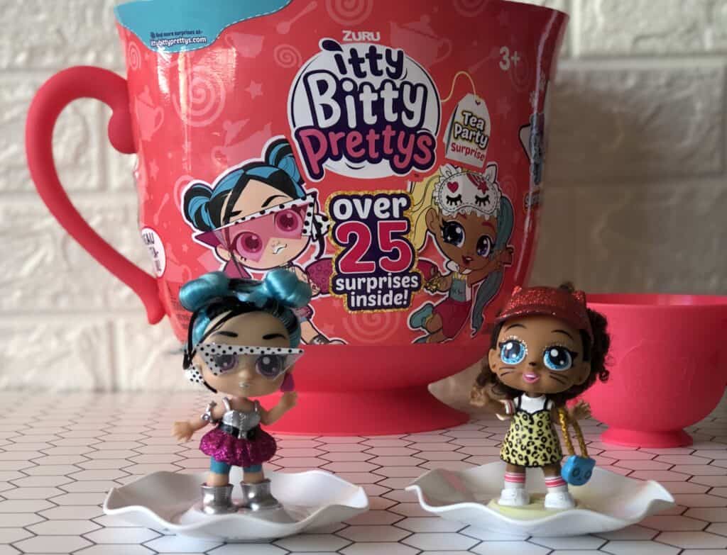Showing inside of a toy