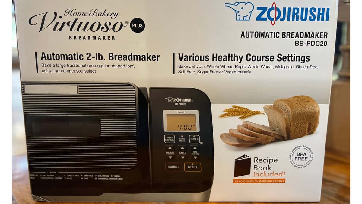 Zojirushi Home Bakery Virtuoso Breadmaker A Sparkle of Genius