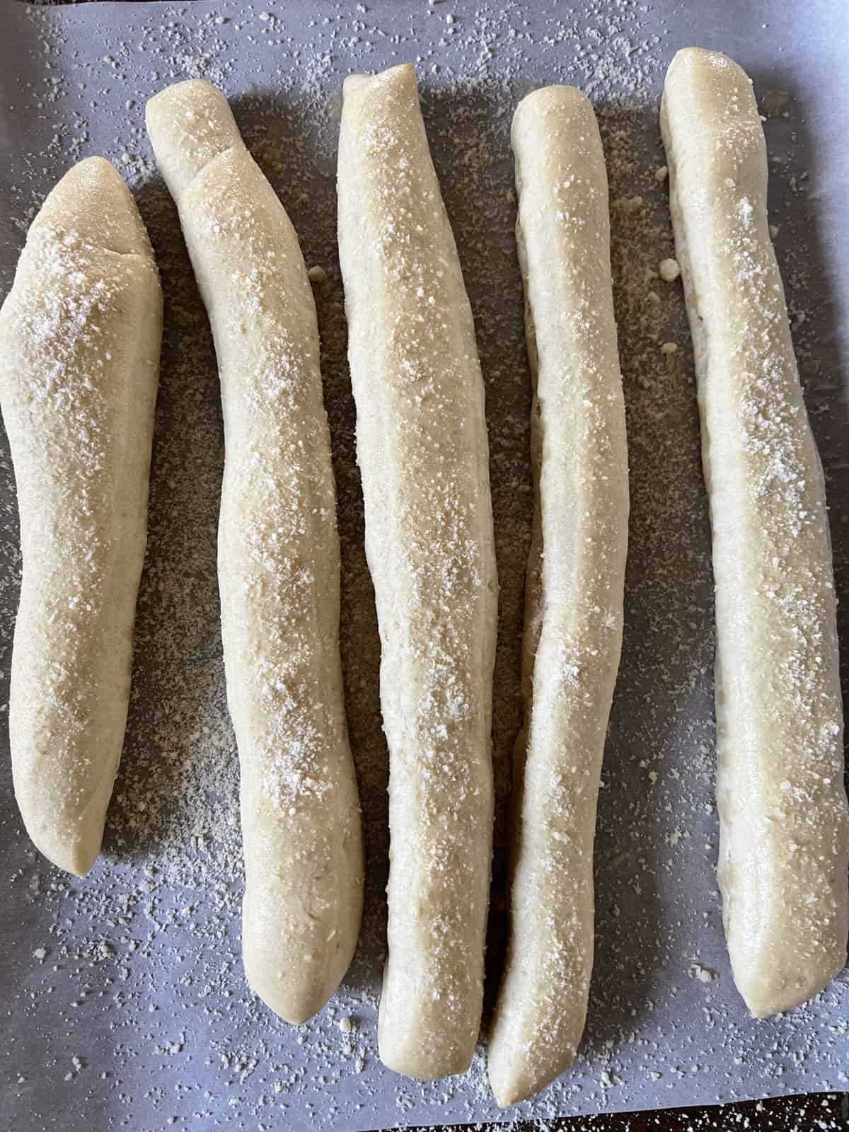 Homemade Bread Machine Breadsticks
