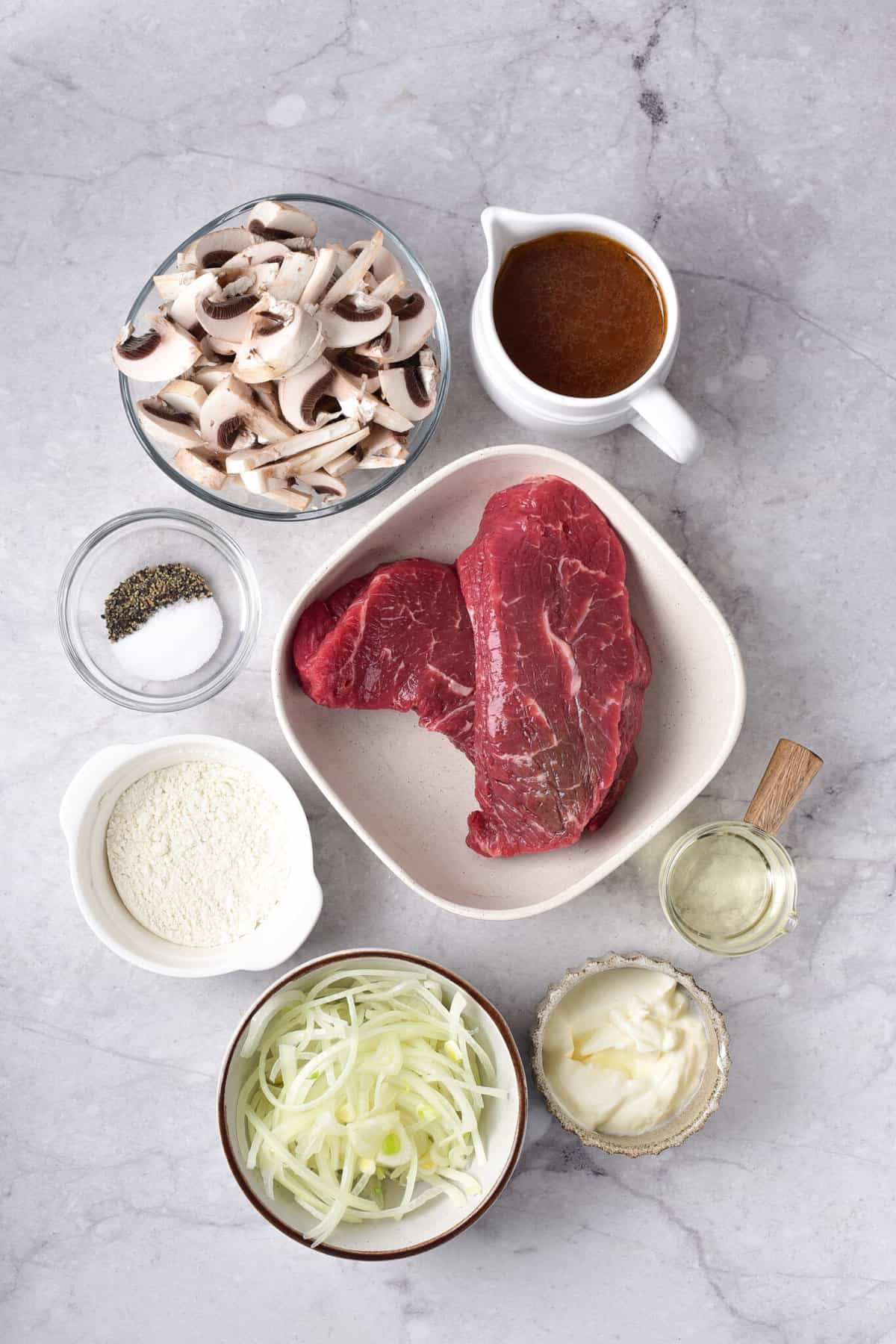 beef stroganoff ingredients