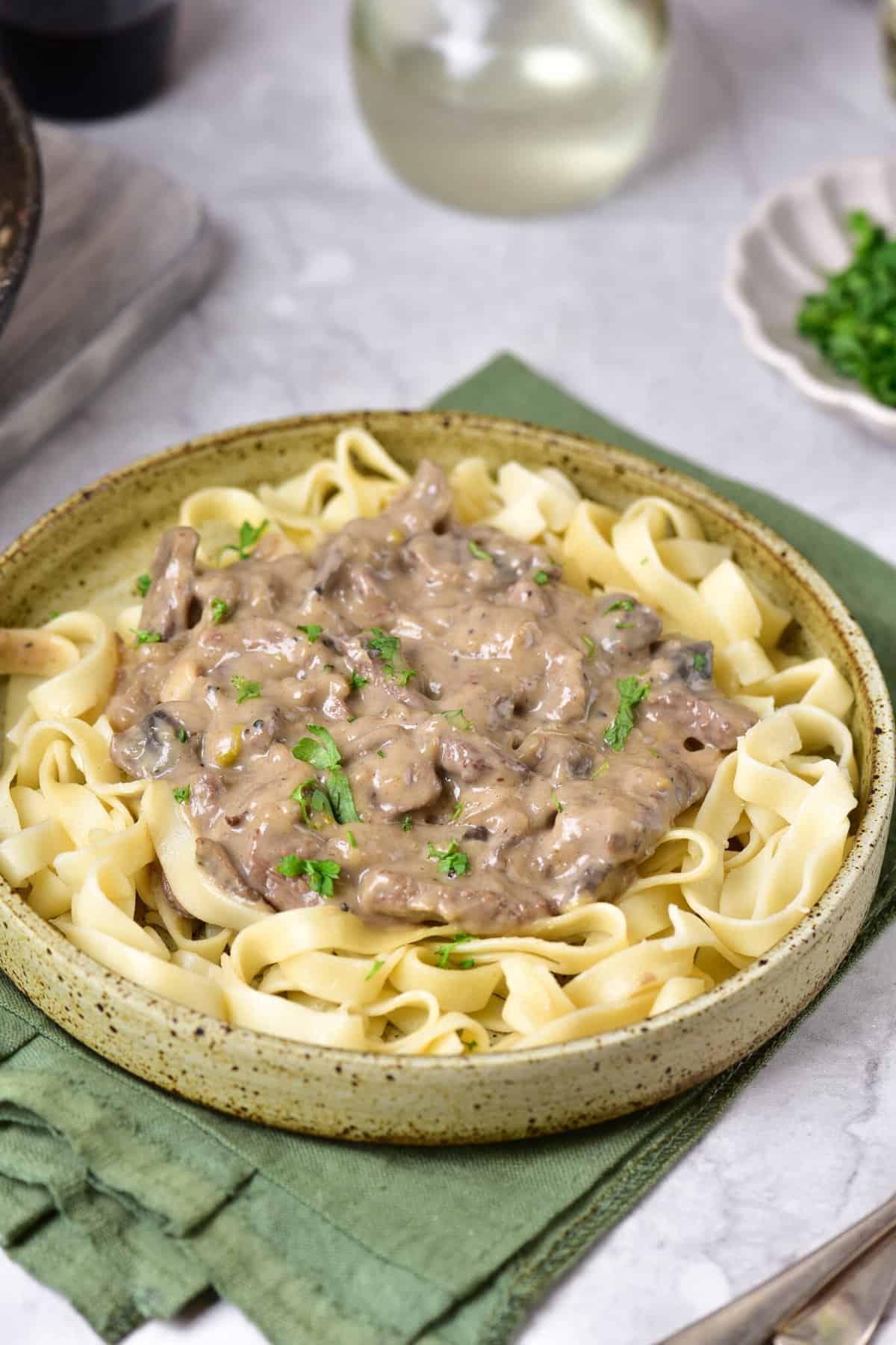 beef stroganoff