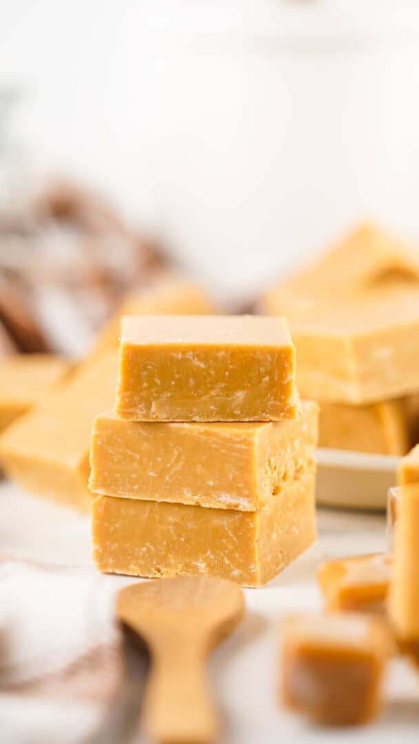 2 Ingredient Caramel Fudge A Sparkle of Genius