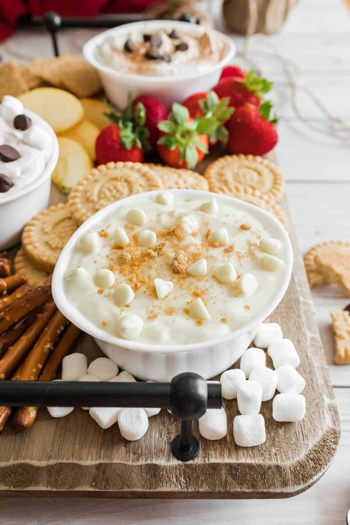 sugar cookie dip in a bowl