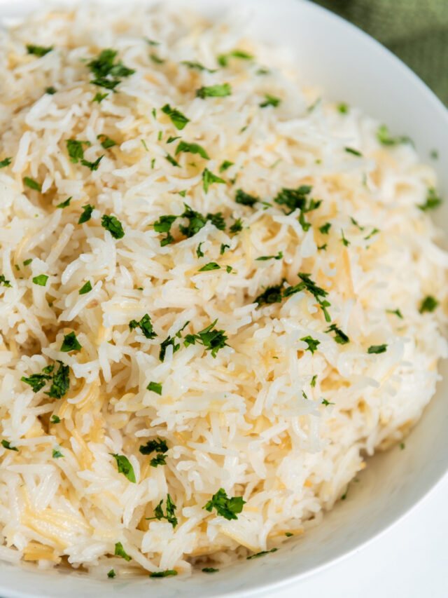 Garlic rice recipes the perfect recipe A Sparkle of Genius