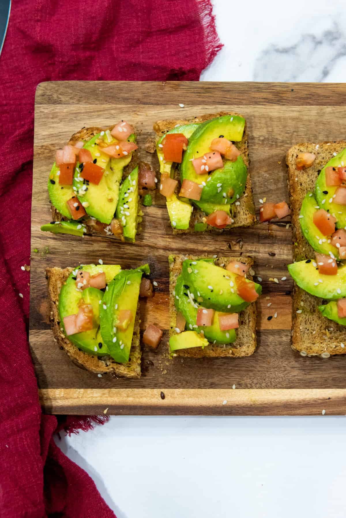 easy avocado toast