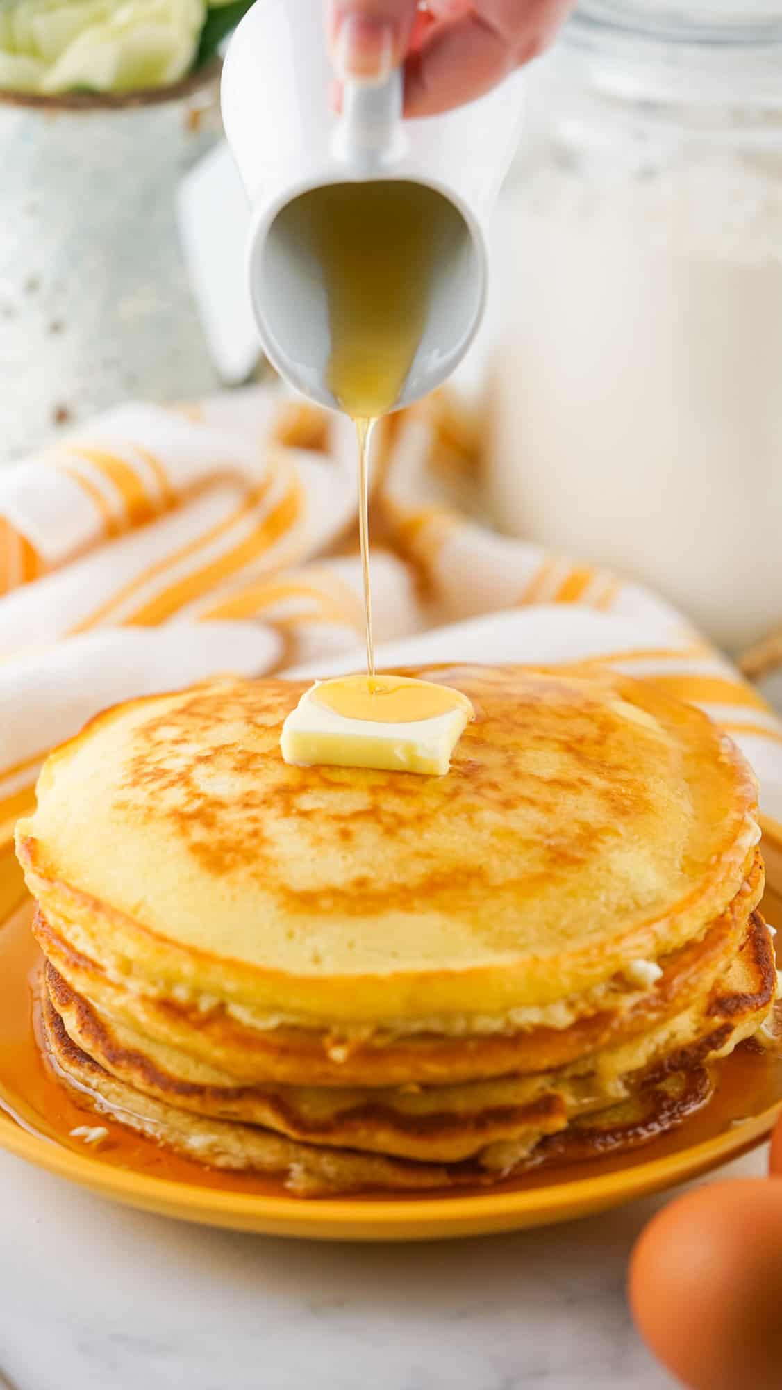 homemade pancakes