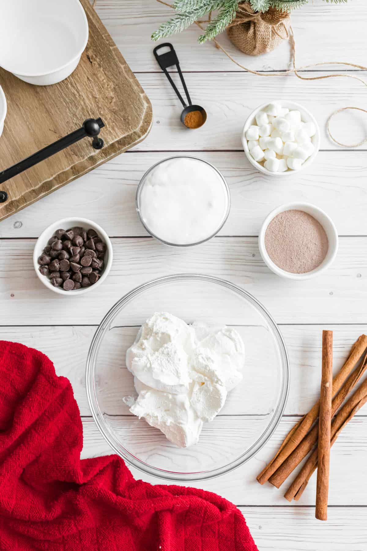 easy hot cocoa dip ingredients