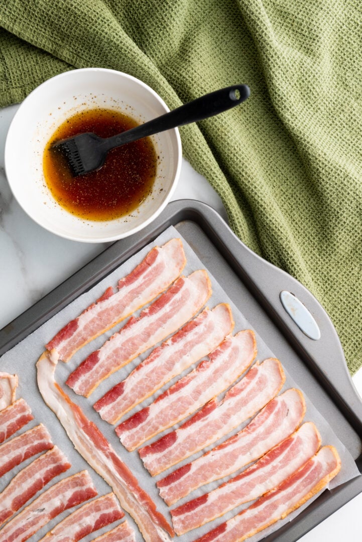 Maple candied bacon recipe maplecandied & brown sugar A Sparkle of Genius