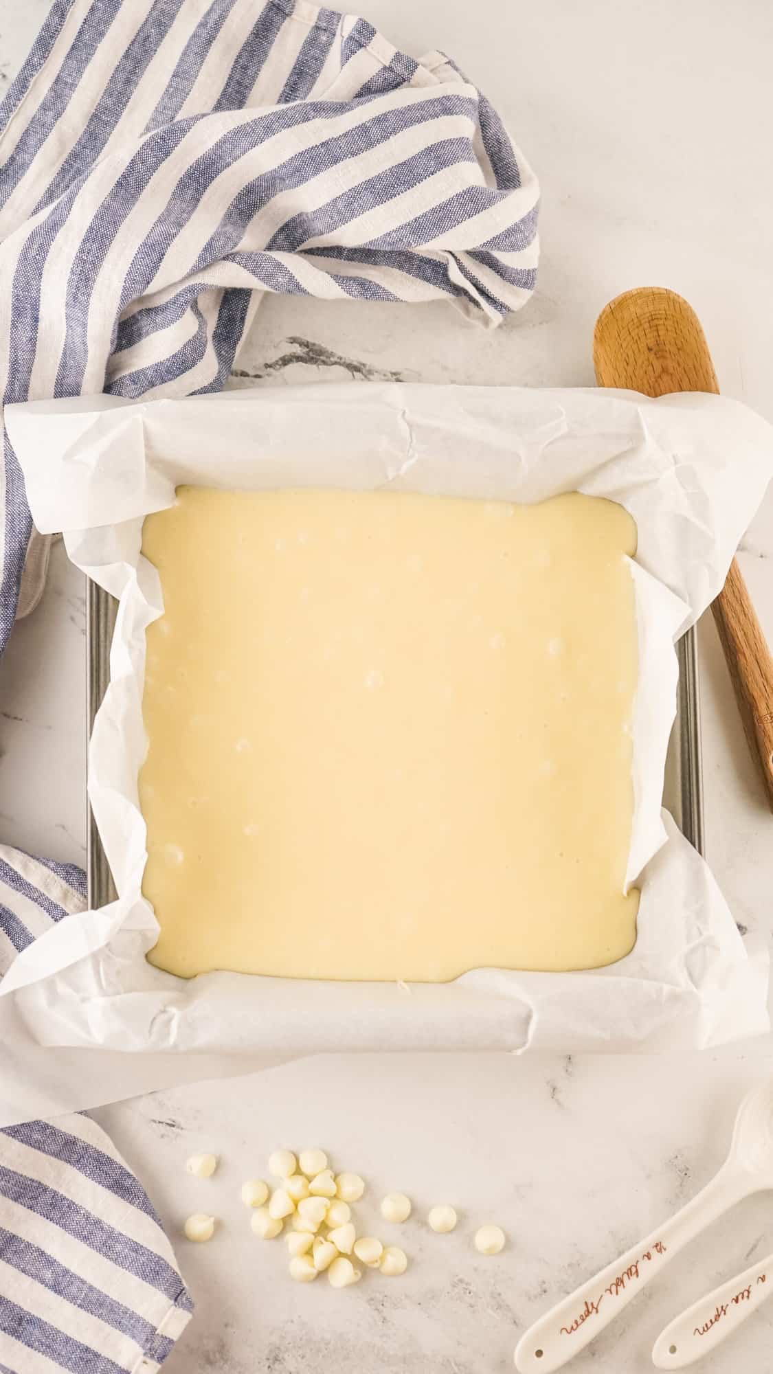 vanilla fudge in pan