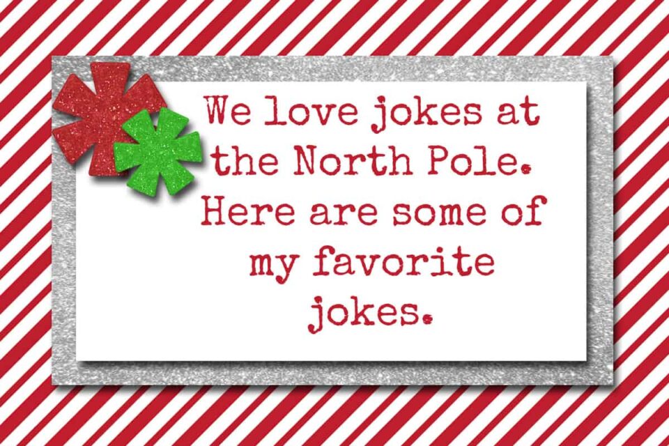 Elf on the Shelf Jokes Printable (free printables) - A Sparkle of Genius