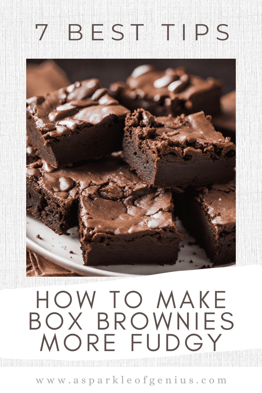 How to make box brownies more fudgy (7 best tips)