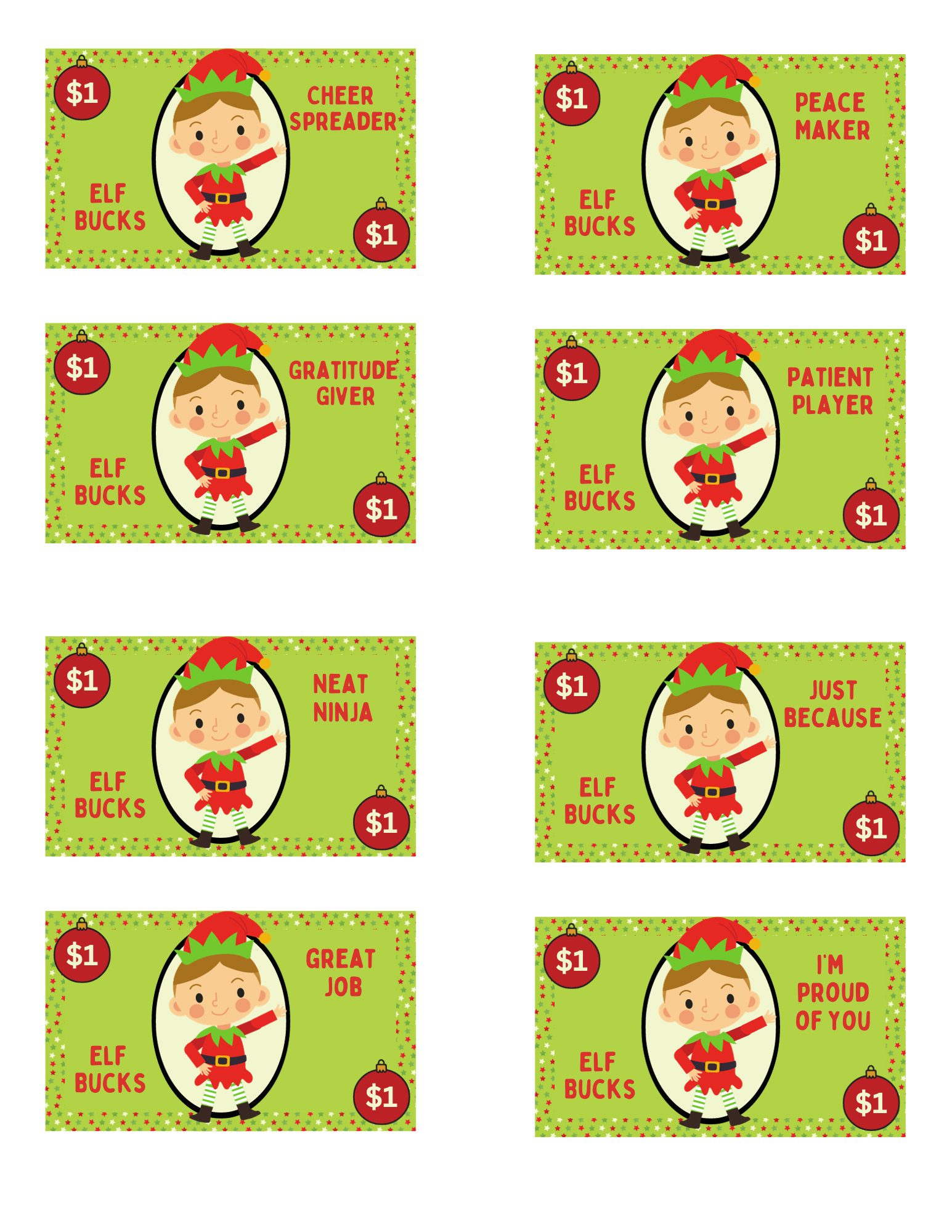 Good Behavior Elf Bucks 3