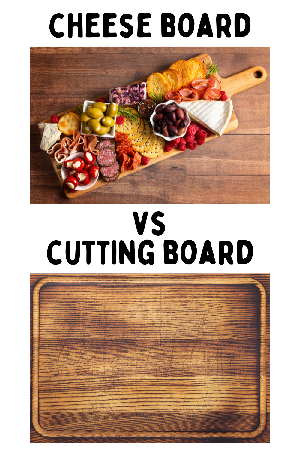 images of cheese board vs cutting board