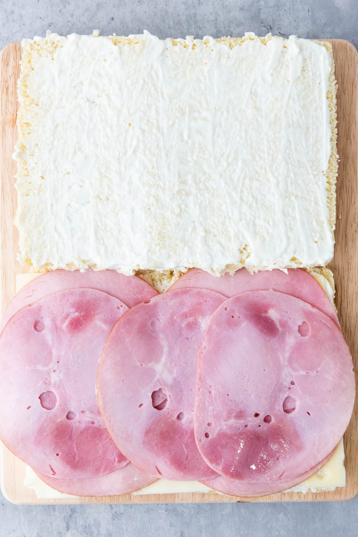 kings hawaiian ham and cheese sliders process 4