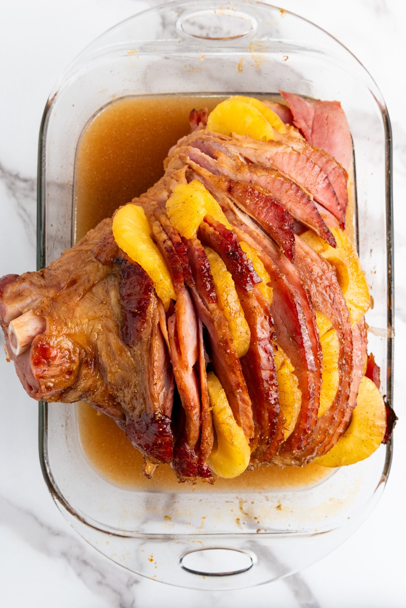 cooked ham