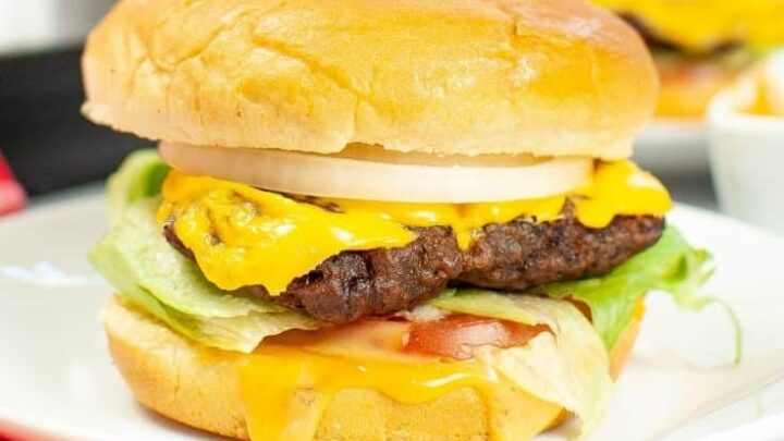Image for Delicious Instant Pot Hamburgers with Cheese | Copycat In N Out Burger