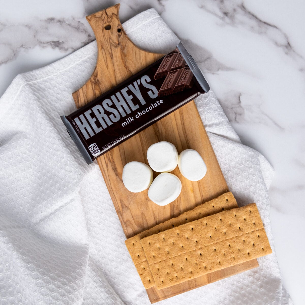 air fryer smores ingredients