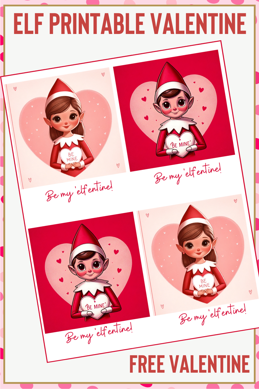 Elf Valentine Be my 'elf'entine! A Sparkle of Genius