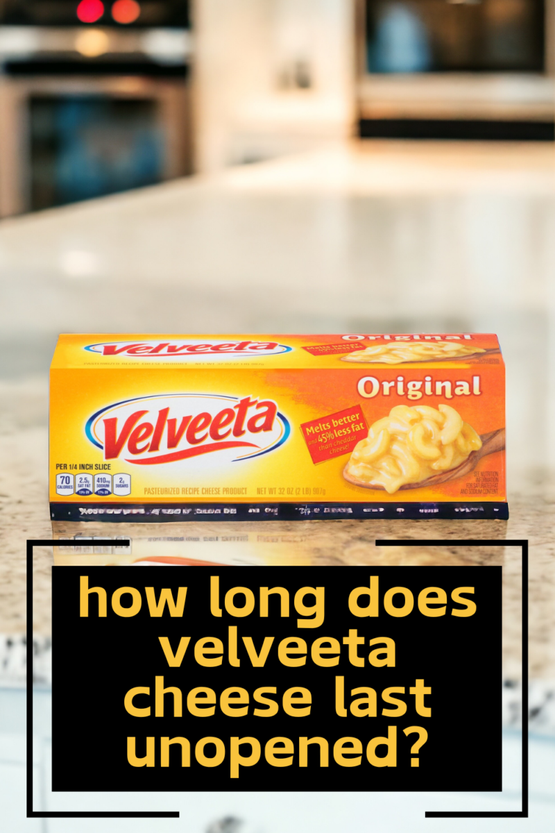 How long does Velveeta Cheese last unopened? A Sparkle of Genius