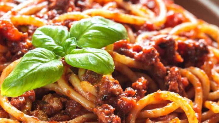Image for Instant Pot Spaghetti and Meat Sauce Recipe