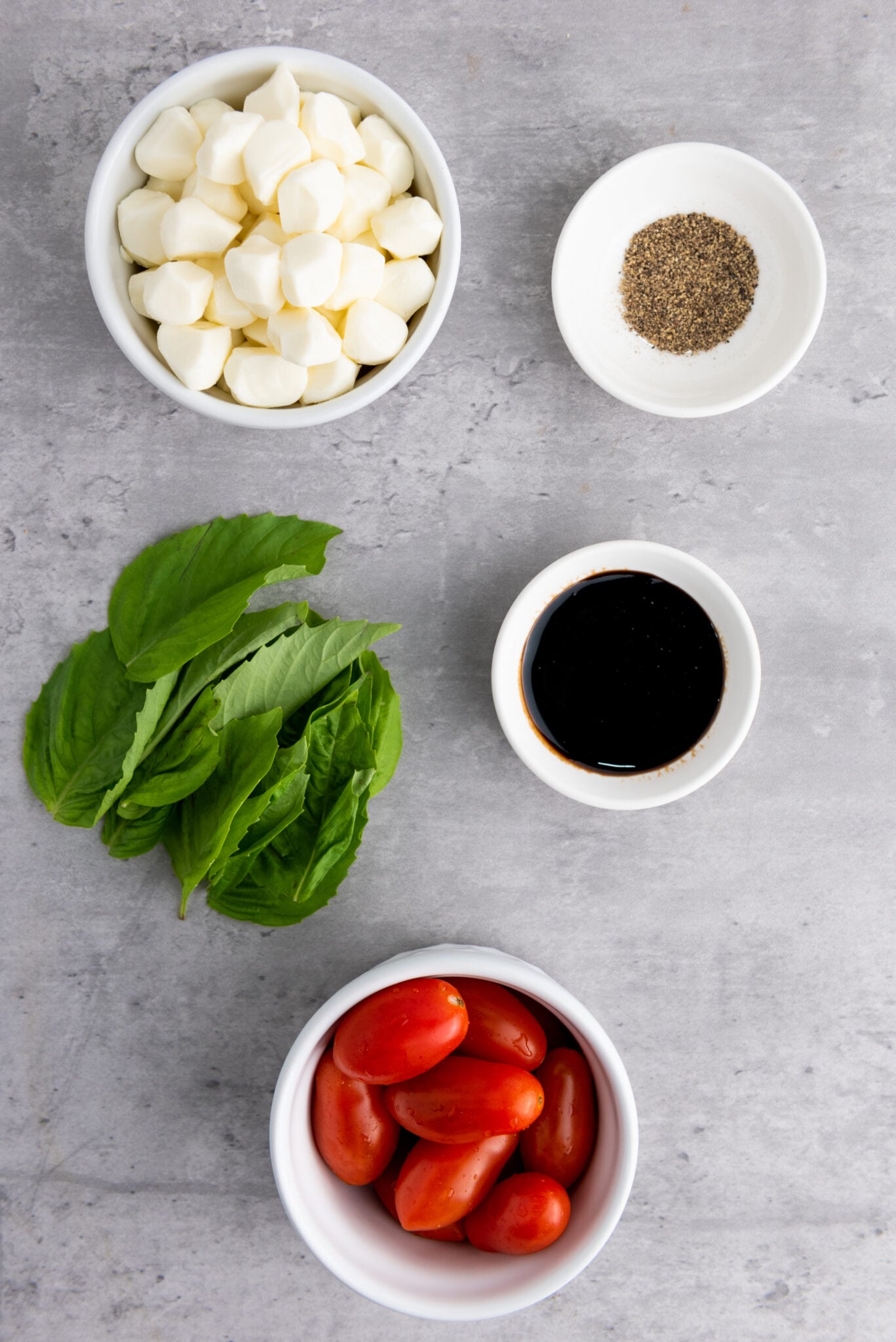Caprese Skewers ingredients