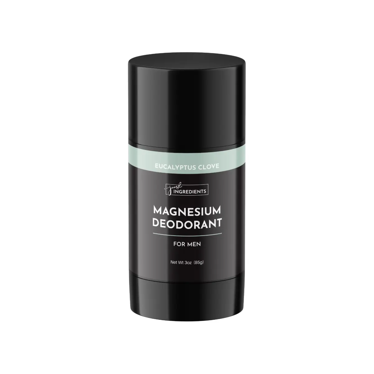 Men&rsquo;s Just Ingredients deodorant in Eucalyptus Clove with organic essential oils