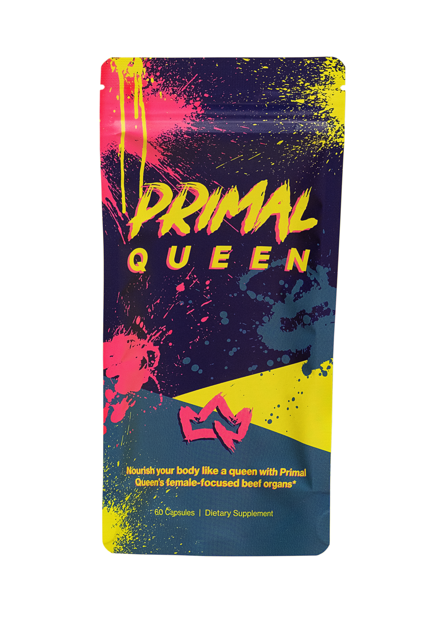 Primal Queen Promo Code product image of female-focused beef organ supplement for women