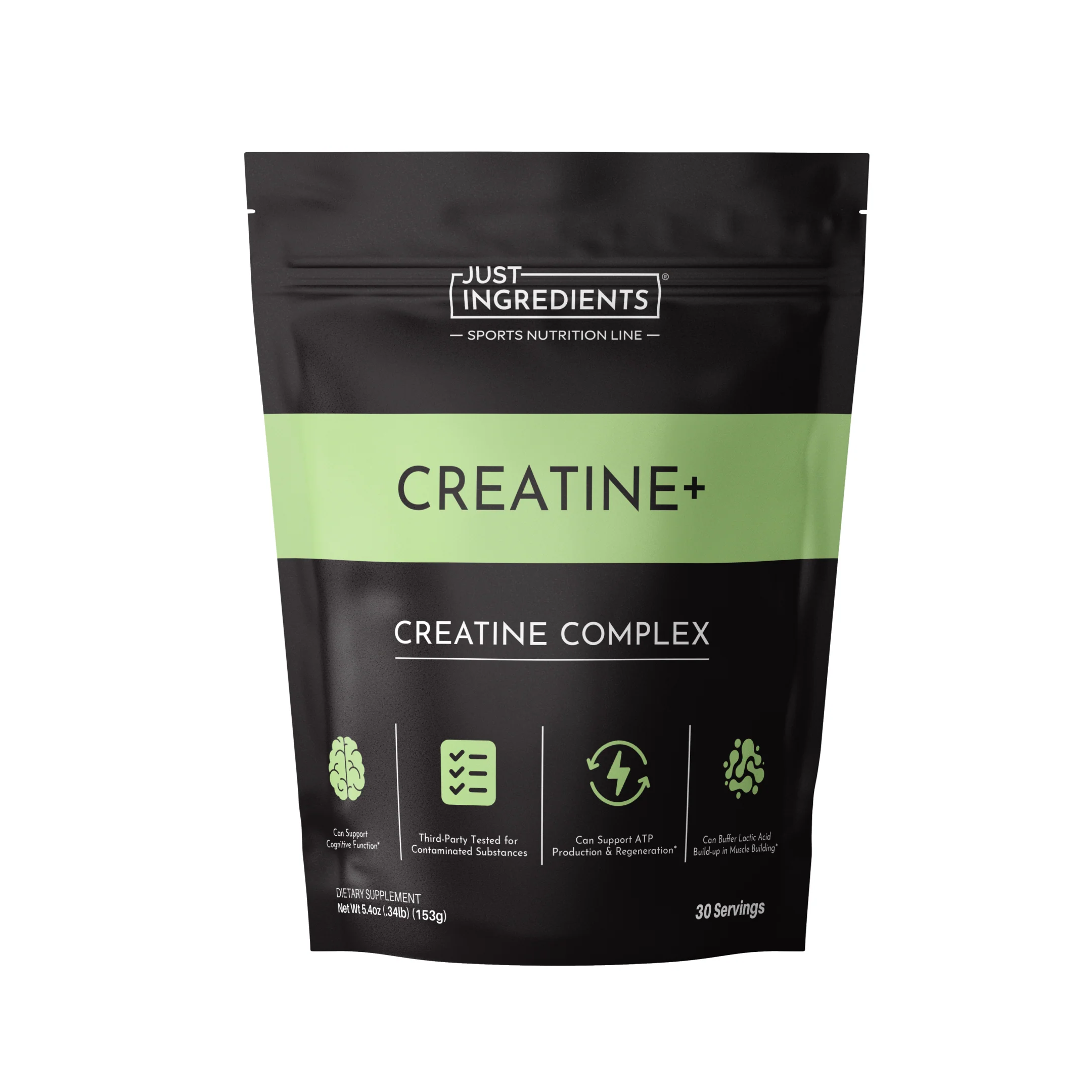 ust Ingredients Creatine+ supplement for women who want to support muscle strength, recovery, and healthy aging
